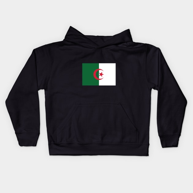 Algeria Kids Hoodie by Wickedcartoons